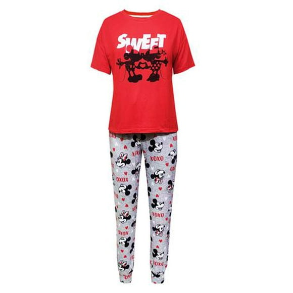 Pyjama 2 pièces  femme Mickey Tailles TP-TG