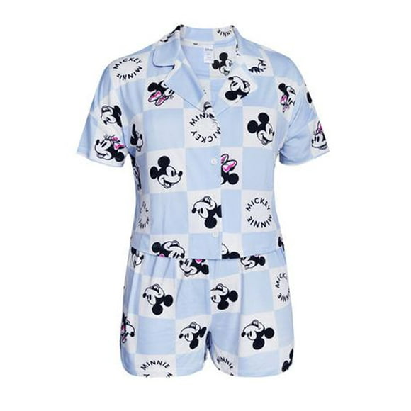 <br>Pyjama 2 pièces  femme Mickey