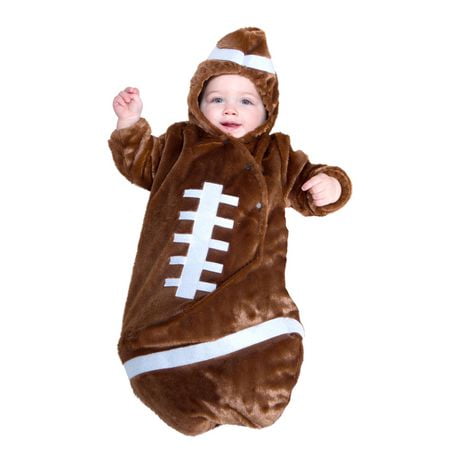 Costume de attraper le ballon de football sac de couchage pour bébé 0-6 mois. Walmart Exclusif.