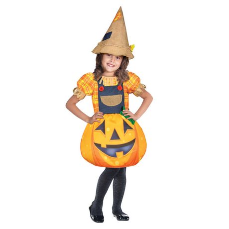 Toddlers' Scarecrow Pumpkin costume 3T-4T. Walmart Exclusive. - Walmart.ca