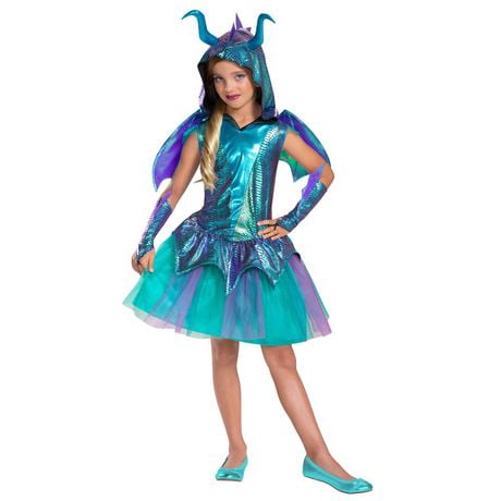 Girls' Divine Dragon Costume M. Walmart Exclusive.