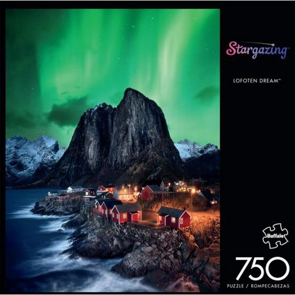 Buffalo Games - Le puzzle Stargazing - Lofoten Dream - en 750 pièces