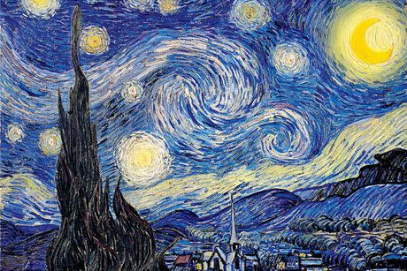 Sweat à Capuche Vincent van Gogh Nuit Etoilée Peinture Art