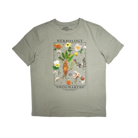 Harry Potter Ladies Herbology Short Sleeve T-Shirt | Walmart Canada