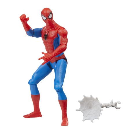 Marvel Spider-Man Epic Hero Series Classic Spider-Man Action Figure, 4-Inch, With Accessory, Marvel Action Figures for Kids Ages 4 and Up