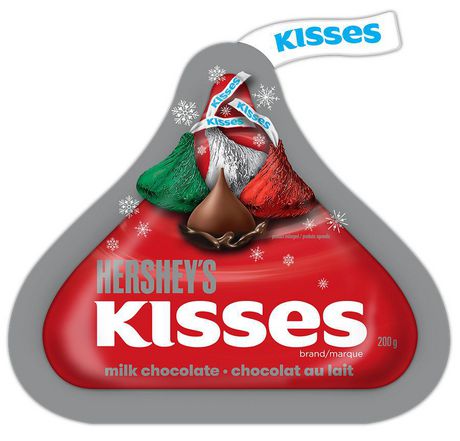 HERSHEY'S KISSES Holiday Milk Chocolates, Holiday and Christmas ...