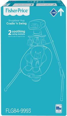 fisher price snugabear cradle and swing