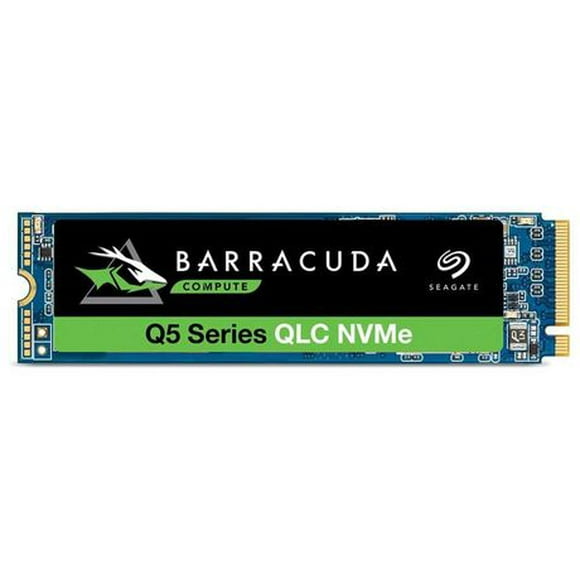 Seagate BarraCuda Q5 1TB Internal SSD - M.2 NVMe PCIe Gen3 ×4, 3D QLC for Desktop or Laptop, 1-year Rescue Services (ZP1000CV3A001)