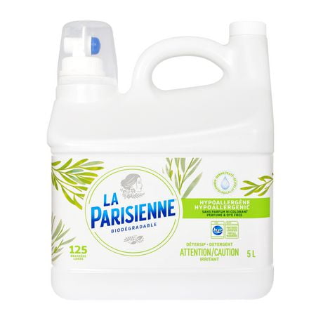 La Parisienne Hypoallergenic Laundry Detergent, 5 L