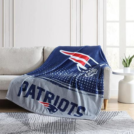 Couverture imprimée à panneaux NFL New England Patriot