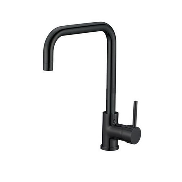 American Imaginations 1 Hole Lead Free Brass Faucet In Black Color AI-29307