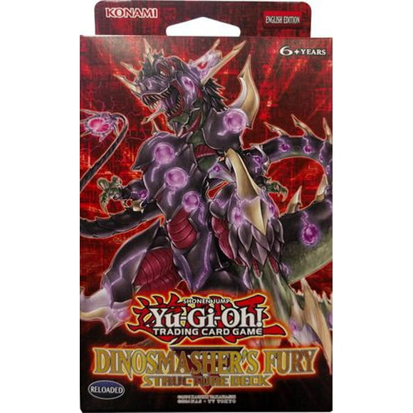 Yu-Gi-Oh! Dinosmasher's Fury Structure Deck - Reprint - English Only