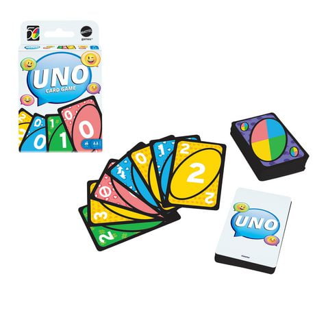 UNO Iconic Années 2010, jeu de cartes à partir de 7 ans