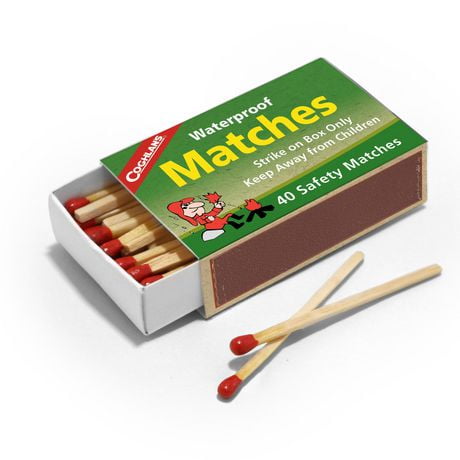 Coghlan's Waterproof Matches - 4 Pack, A reliable way to light fires