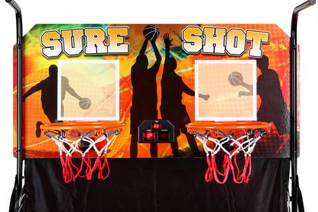 dual electronic basketball game