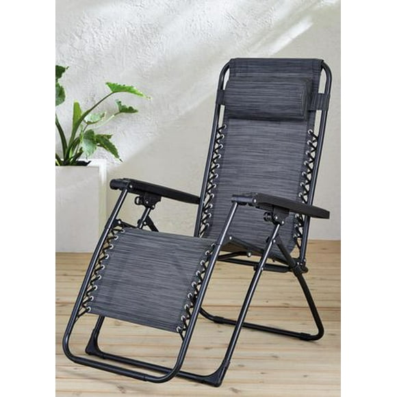 Mainstays Zero Gravity Chair, Adjustable recline