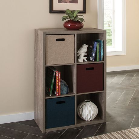 Closetmaid 6 Cube Organizer - Gray | Walmart Canada