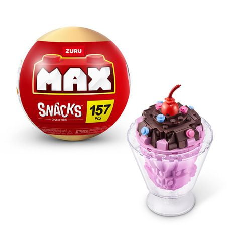 Collection de briques de construction MAX Premium Snacks de ZURU