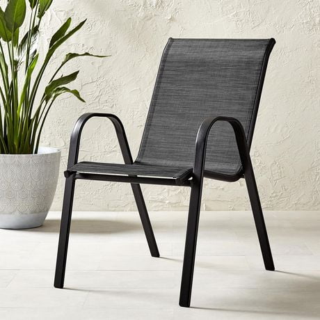 Mainstays Sling Chair, Fade-resistant fabric