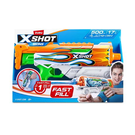XSHOT Fast-Fill Skins Hyperload Water Blaster Blazer