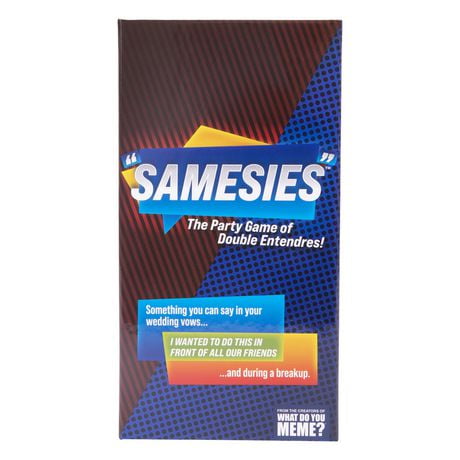 Samesies - The Hilarious Party Game of Double Entendres by What Do You Meme?® Jeu