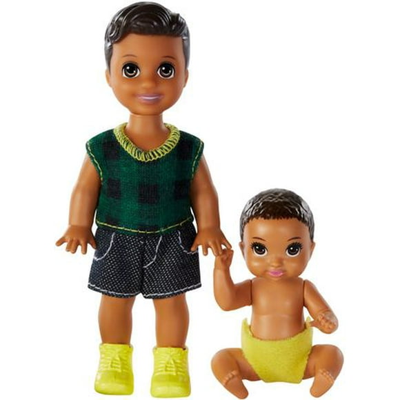 Barbie Skipper Babysitters Inc Dolls, Yellow Cloth Diaper