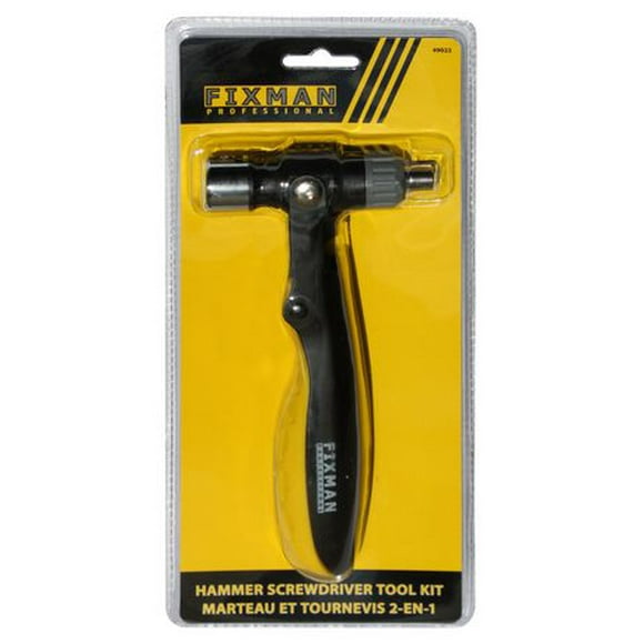 Fixman Hammer Screwdriver Tool Kit