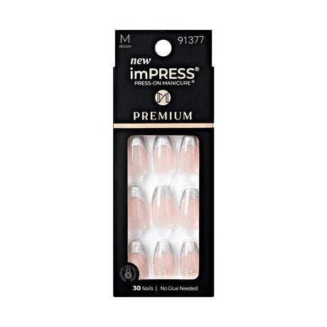 KISS ImPress Premium - 30 faux ongles, courts
