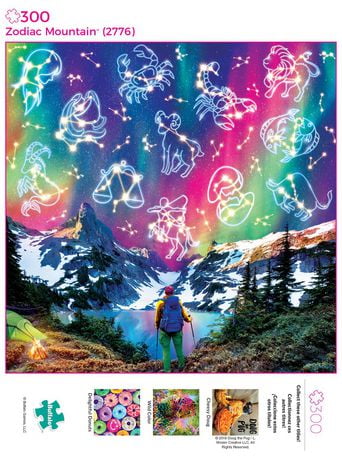 Zodiac Mountain Puzzle 300 Pcs for sale online Buffalo Games 