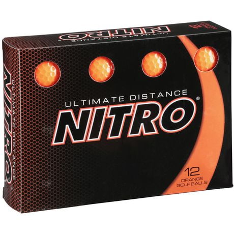Nitro Golf Ultimate Distance 12pk - Orange