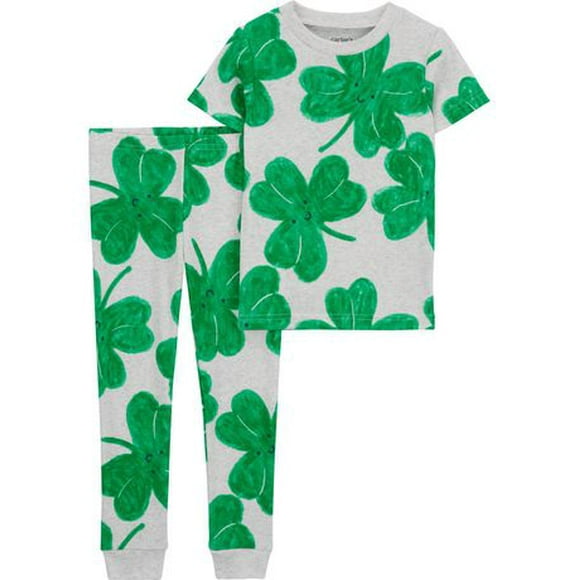 Carter's Child of Mine Toddler Unisex Cotton Shamrock Pyjama Set