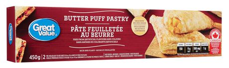 Great Value Butter Puff Pastry | Walmart Canada