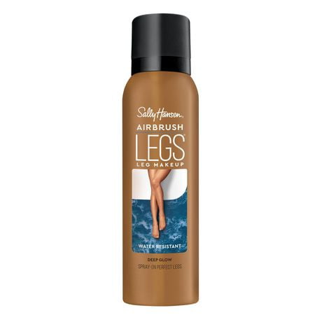 Sally Hansen Airbrush Legs® Spray, masque les taches de rousseur, veines & imperfections, aide à stimuler la microcirculation, résistant à l'eau Jambes lisses et parfaites