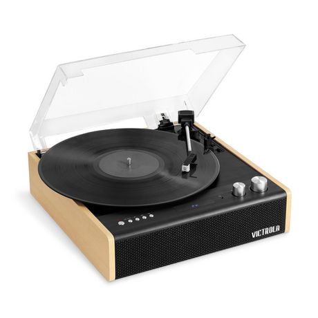 Tourne-disque Victrola Eastwood Bluetooth - Bambou