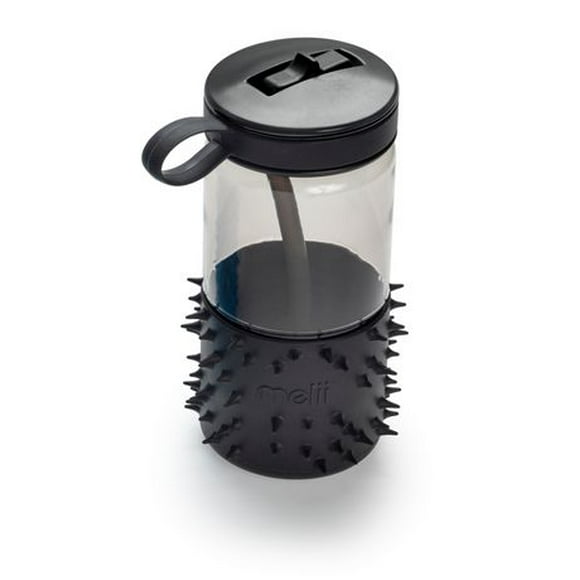 Toddler and Kids Spikey Water Bottle with Straw and handle