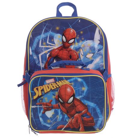 pink spiderman backpack