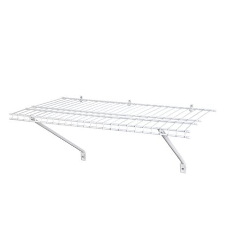 ClosetMaid 2' X 12" Superslide Prepack Shelf  - White (60,96cm X 30,48cm)