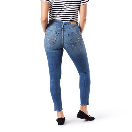 Signature by Levi Strauss & Co.™ Women's High-Rise Ankle Skinny ...