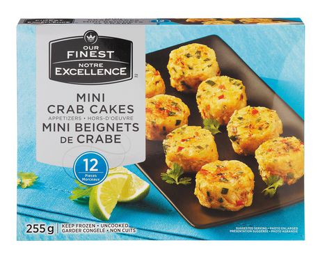 Our Finest Mini Crab Cakes | Walmart Canada