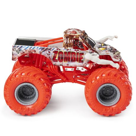 zombie monster truck toy with arms