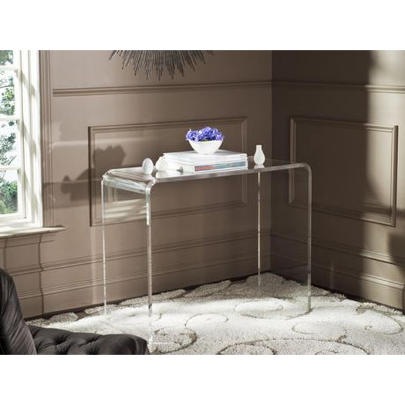 Safavieh Atka Modern Glam Acrylic Console Table