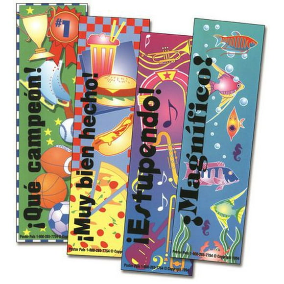 Poster Pals Spanish Incentive Bookmarks
