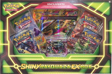 Opened a Shiny Rayquaza EX Box, a nostalgic trip for sure ✨🖤 : r