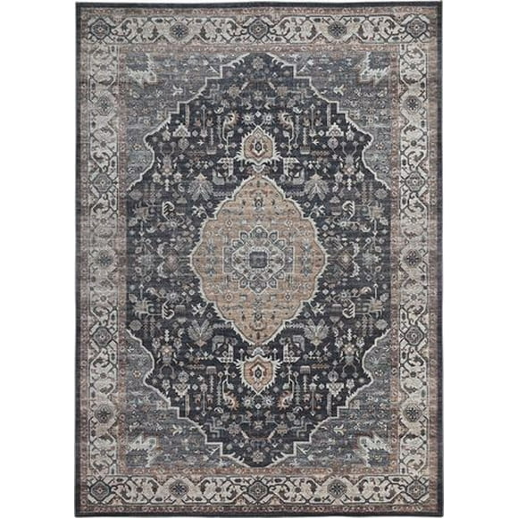 Rug Branch Collection Emir Tapis traditionnel oriental hydrofuge