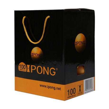 100 balles Ipong - Orange