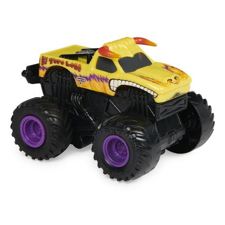 Monster Jam, Official El Toro Loco Rev N’ Spin Monster Truck, 1:43 ...