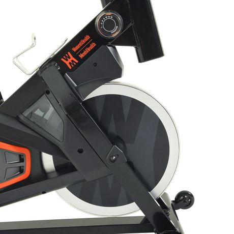women's health men's health eclipse spin bike with bluetooth connectivity and chest belt