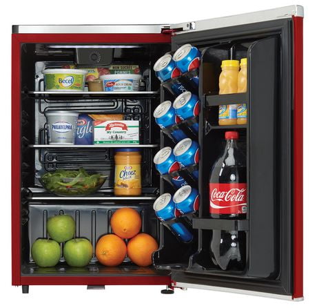 danby 2.6 cu ft freestanding mini fridge stainless steel