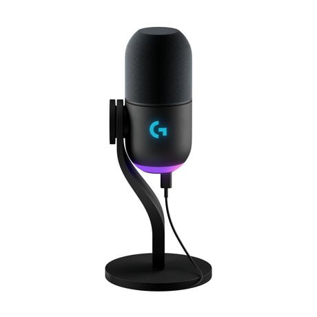 Logitech Microphone de Jeu RVB Dynamique G Yeti GX avec LIGHTSYNC