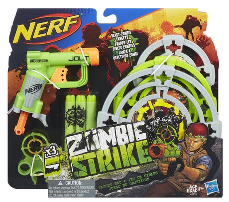 nerf zombie target set